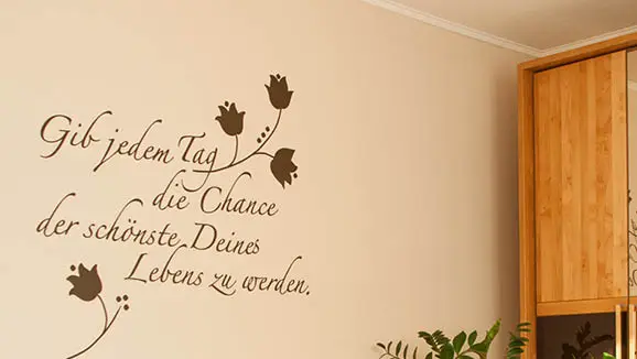 Wandtattoo